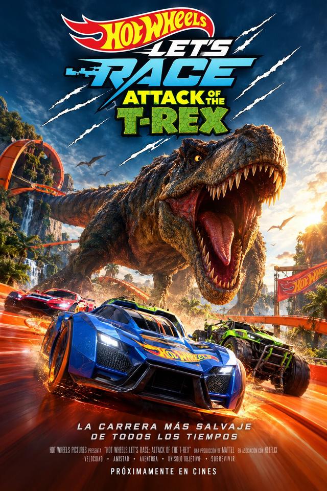 Hot Wheels ¡A correr!: El ataque del T-Rex